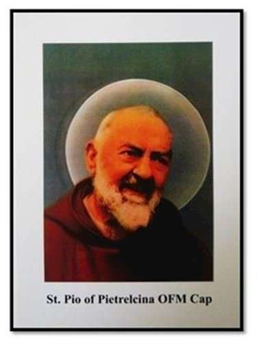 St Pio / Padre Pio Holy Prayer card