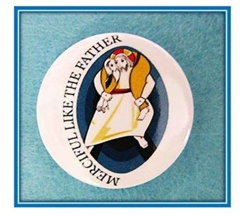 Year of Mercy 37mm pin