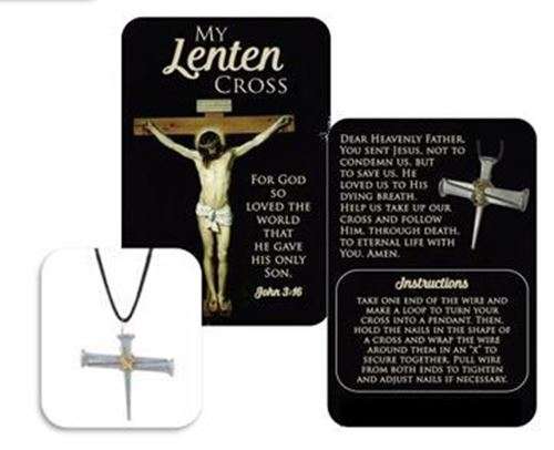 My Lenten Cross Pendant