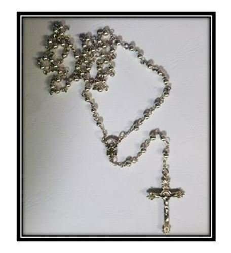Sterling Silver 5mm Flowing Rosary