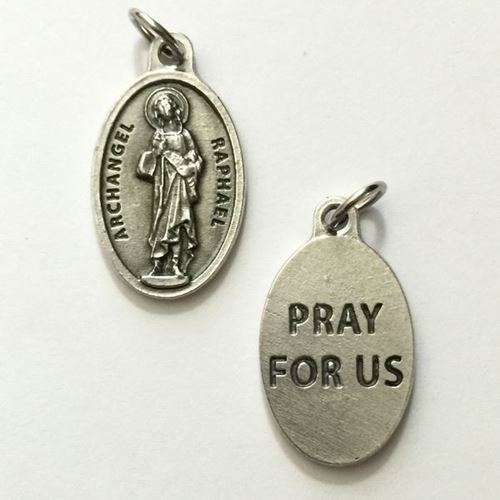 St Raphael the Archangel medal - Angel of Healing
