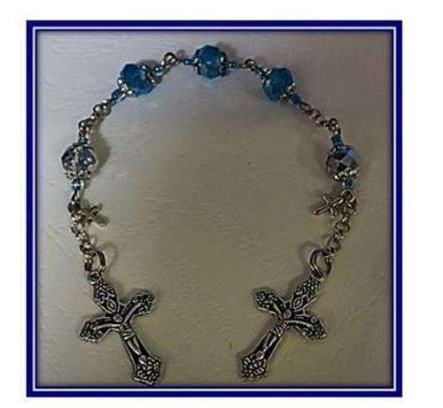 Mary's Little Rose - Blue & Silver - Limited Edition