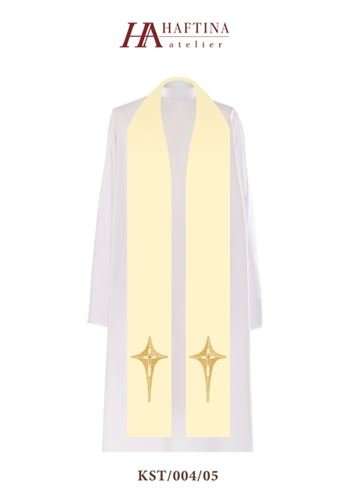 Star of David Cross -  Stole in all Liturgical Colours