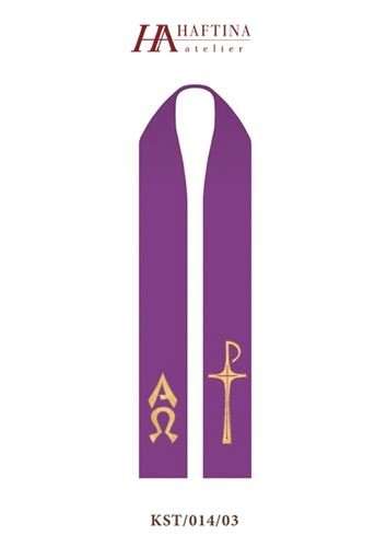 Alpha & Omega -PX -  Stole in all Liturgical Colours