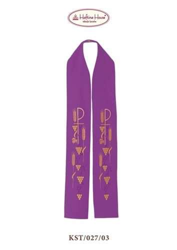 PX , Wheat & Grapes -  Stole in all Liturgical Colours