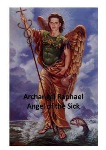St Raphael the Archangel - Holy Card (angel of the sick)