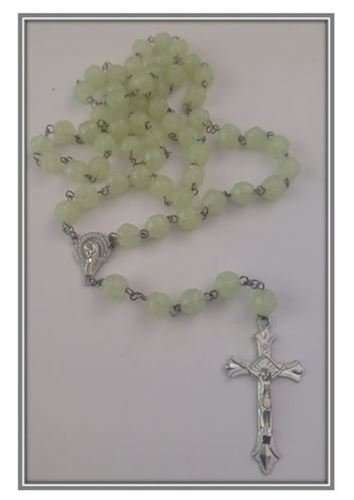 Rose Bud  - Glow in the Dark Rosary