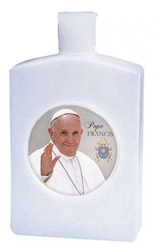 230ml Large Pope Francis Holy Water bottle