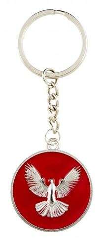 Confirmation Dove Key Chain