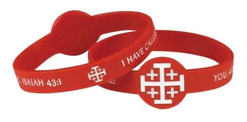 I have called you by Name - Isaiah 43:1 - Silicone bracelet