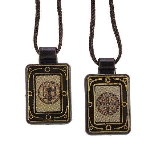 St Benedict Molded Scapular