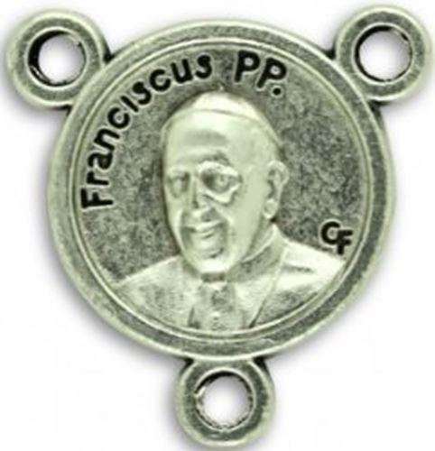 18mm Pope Francis / Coat of Arms Center Piece