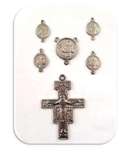 St Francis of Assisi - Chaplet Medal Set