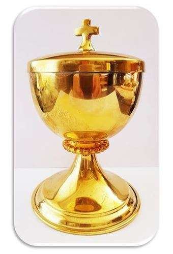 Solid Brass Travelling Ciborium