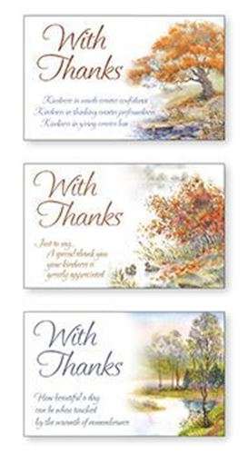Thank you Card - 3 various designs