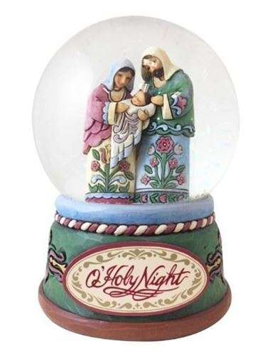 Holy Family Waterball  - Jim Shore Heartwood Creek