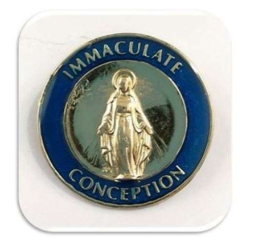 38mm Immaculate Conception Pin