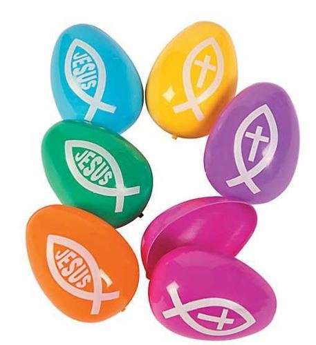 Colourful Eggs -  Ichthus Jesus