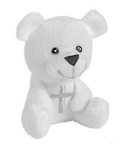 White Bear with Silver Cross