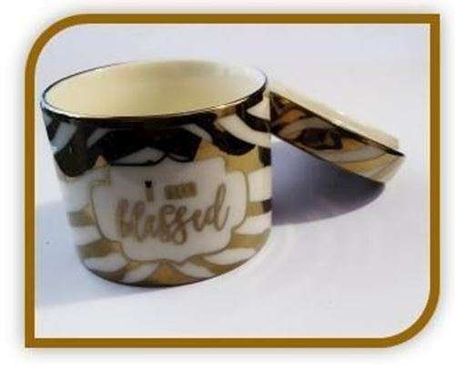 I am Blessed Ceramic Trinket/Jewellery box