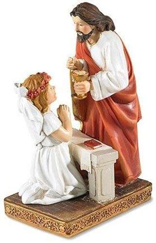 Girl First Communion Figurine