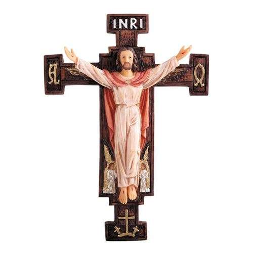 18cm Risen Christ Crucifix