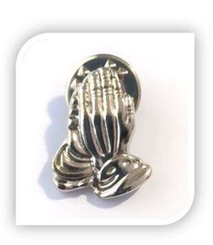 Praying hands Lapel pin