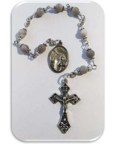 Chaplet of St Rita - in Agate - Limited Edition