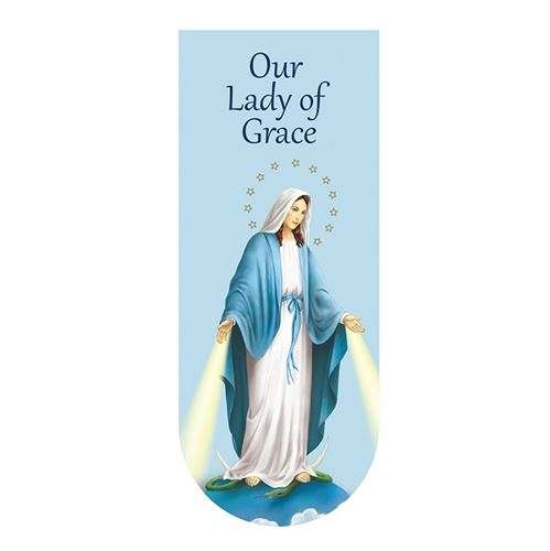 Our Lady of Grace Magnetic Folding Bookmark