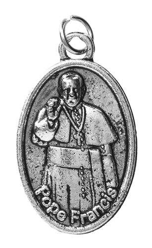 Pope Francis / St Francis Devotional Medal