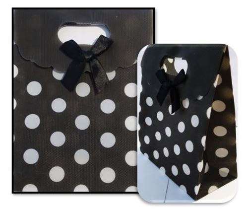 Black & White Polka Dot Gift Bag
