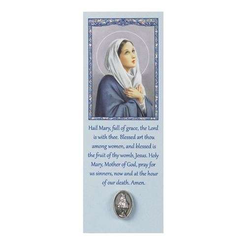 Our Lady of Grace Lapel Pin & bookmark