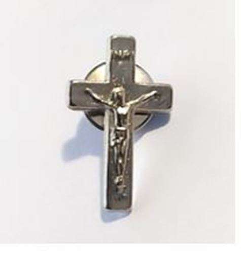 2.5cm Crucifix Lapel Pin
