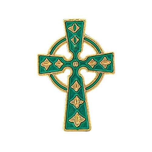 Celtic Cross Lapel Pin