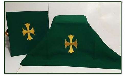 Burse and Chalice Veil in Green