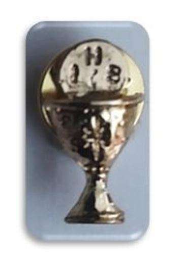 Chalice Lapel Pin in gold