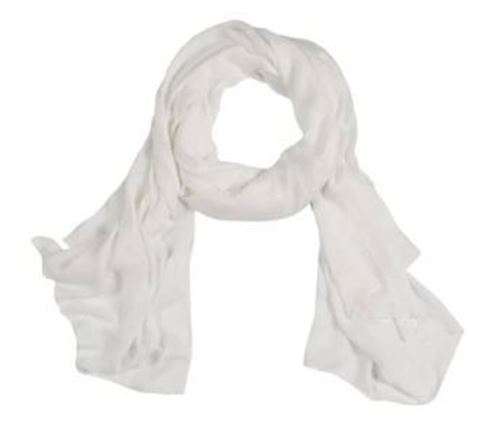 White Shawl with crosses