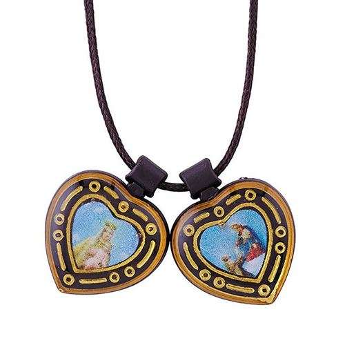Scapular - Our Lady of Mount Carmel / Simon Stock - Heart Design