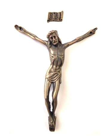 12cm Bronze Corpus & INRI