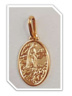 18kt Gold Filled - Our Lady of Fatima Pendant