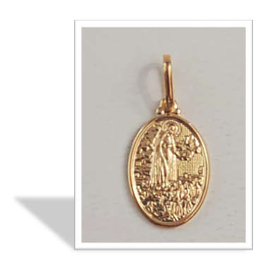 18kt Gold Filled - Our Lady of Fatima Pendant
