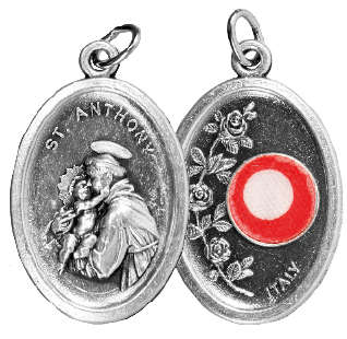 2.5cm  - 3rd Class Relic Medal - St Anthony