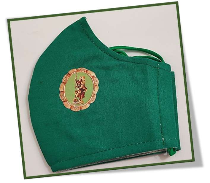 St Christopher Face Mask