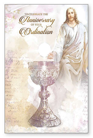 To Celebrate the Anniversary of your Ordination Greeting Card
