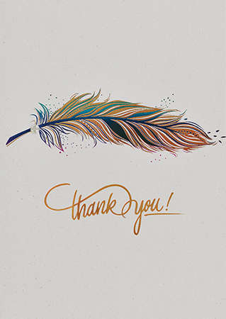 Thank you Greeting Card