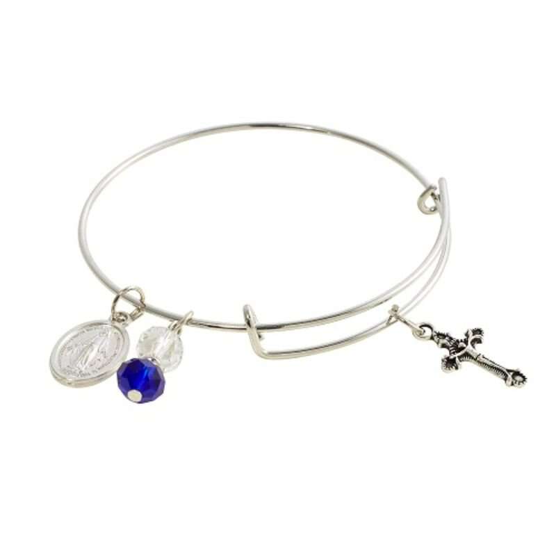 Miraculous Medal Charm bangle