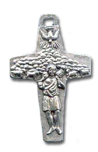 Pope Francis 4cm Good Shepherd Cross