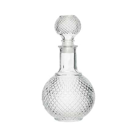 Crystal Glass Flagon - 25cm tall - 950ml