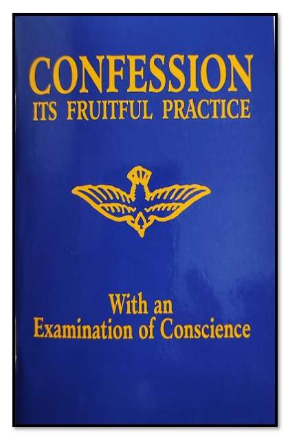 Confesson - Its fruitful practice - with an examination of conscience