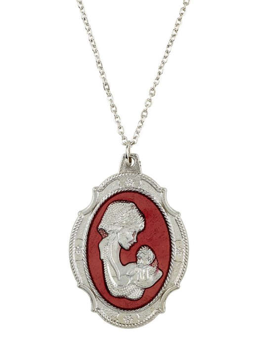 Madonna & Child Pendant - Chain